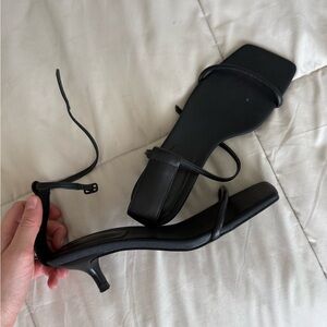 New Massimo Dutti genuine Leather heels